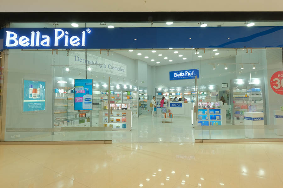 tienda de cosméticos bella piel en tunja