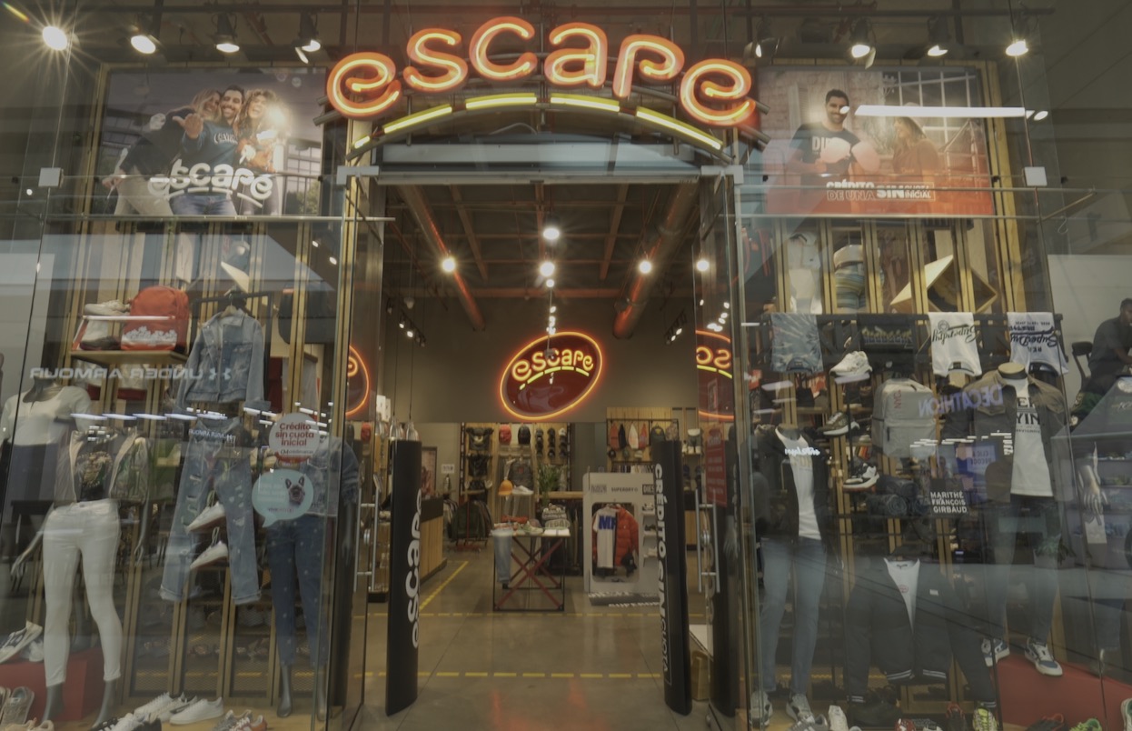 tienda de ropa escape en envigado