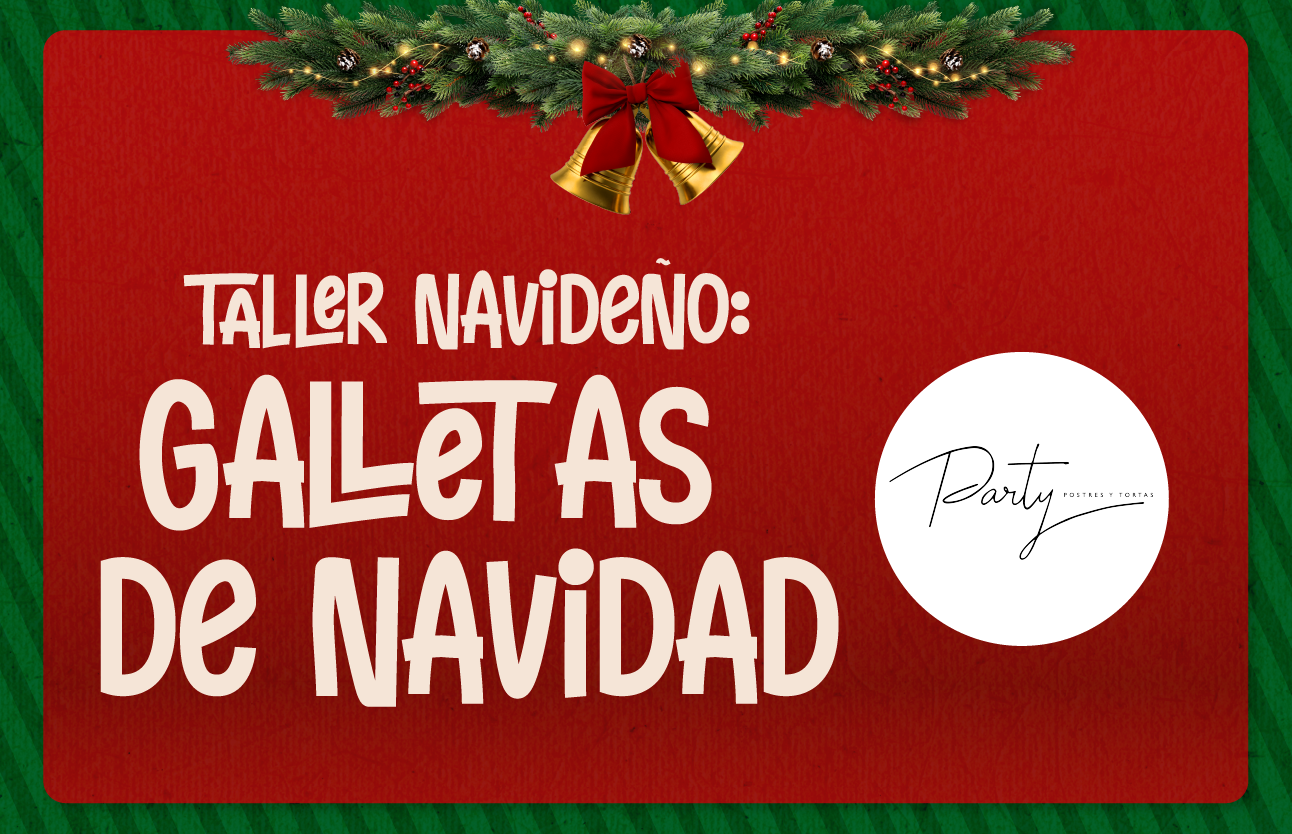 Taller navideño: Galletas de Navidad con Party